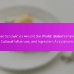 Cuban Sandwiches Around the World: Global Variations, Cultural Influences, and Ingredient Adaptations