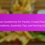 Cuban Sandwiches for Parties: Crowd-Pleasing Ingredients, Assembly Tips, and Serving Styles