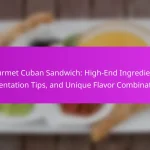 Gourmet Cuban Sandwich: High-End Ingredients, Presentation Tips, and Unique Flavor Combinations