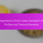 Key Ingredients of the Cuban Sandwich: Flavor Profiles and Textural Elements